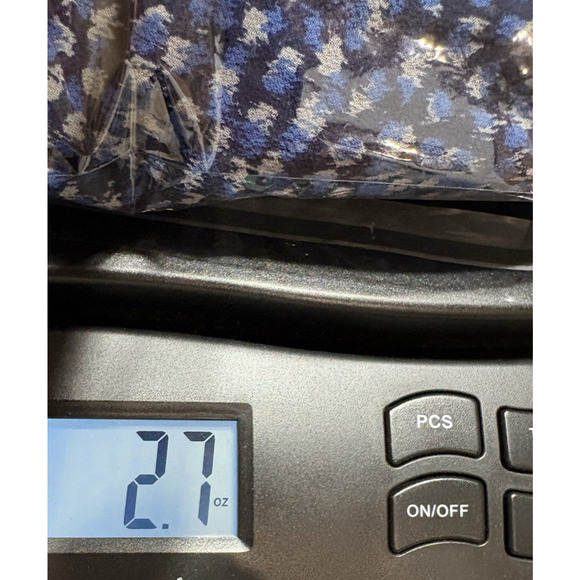 Joie Silk Blouse‎ Top Women S Neck Tie Short Sleeve Lightweight Sheer Tunic Blue - Picture 11 of 11